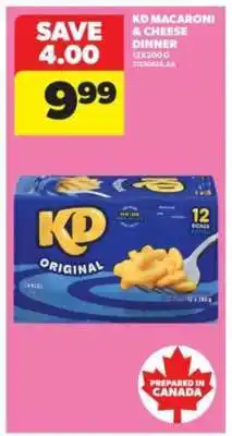 Real Canadian Superstore KD Macaroni & Cheese Dinner offer