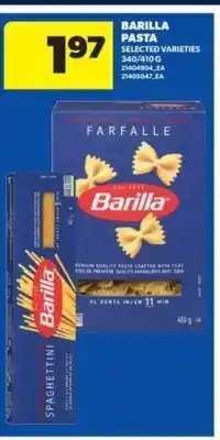 Real Canadian Superstore Barilla Pasta offer