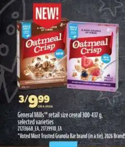 Real Canadian Superstore General Mills oatmeal crisp cereal offer