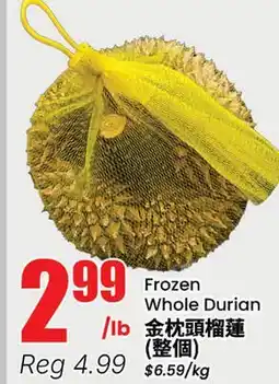 Btrust Supermarket Frozen Whole Durian offer
