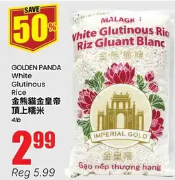 Btrust Supermarket GOLDEN PANDA White Glutinous Rice offer