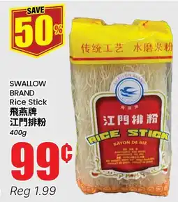 Btrust Supermarket SWALLOW BRAND Rice Stick offer