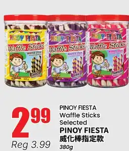 Btrust Supermarket PINOY FIESTA Waffle Sticks offer