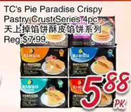 Foody Mart TC's Pie Paradise Crispy Pastry Crust Series 4pc offer