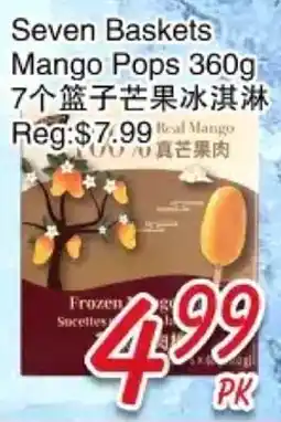 Foody Mart Seven Baskets Mango Pops offer