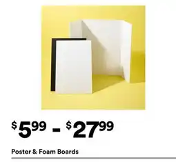 Michaels Poster & Foam Boards offer