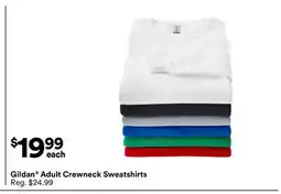 Michaels Gildan Adult Crewneck Sweatshirts offer