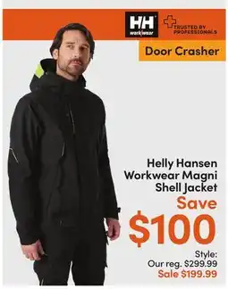 Mark's Helly Hansen Workwear Magni Shell Jacket offer