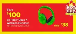 Visions Electronics Razer Opus X Wireless Headset offer