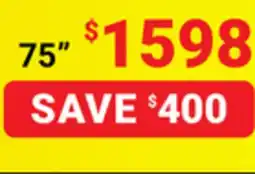 Visions Electronics LG 75 Mini LED QNED evo Ai offer