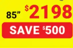 Visions Electronics LG 85 Mini LED QNED evo Ai offer