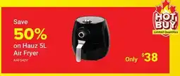 Visions Electronics Hauz 5L Air Fryer offer