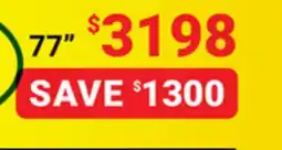 Visions Electronics Samsung 77 S90H 4K Smart TV offer