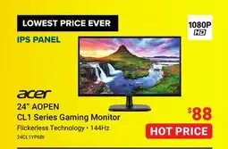 Visions Electronics Acer 24 AOPEN CL1 Series Gaming Monitor offer