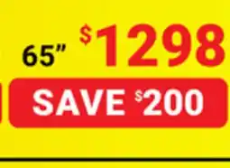 Visions Electronics LG 65 OLED evo A1 offer