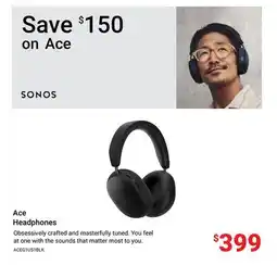 Visions Electronics Ace Headphones offer