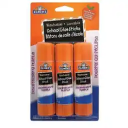 Staples Elmer's Washable School Glue Sticks, 20g offer