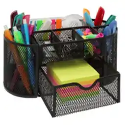 Staples Staples Oval Mesh Desk Organizer offer