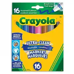 Staples Crayola Washable Markers Collection offer