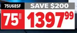 2001 Audio Video HISENSE- 75 MINI-LED 144HZ 1200 NIT offer