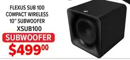 2001 Audio Video FLEXUS SUB 100 COMPACT WIRELESS 10 SUBWOOFER offer