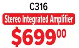 2001 Audio Video Stereo Integrated Amplifier offer