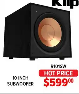 2001 Audio Video KLIP R101SW 10 INCH SUBWOOFER offer
