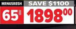 2001 Audio Video 65 4K MICRO RGB AI TV HDR+ offer