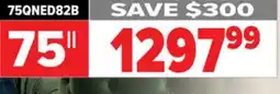 2001 Audio Video 75QNED82B LG 75 QNED Mini LED TV offer