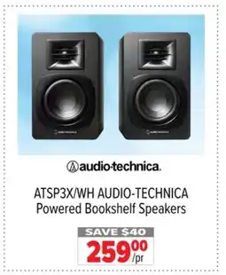 2001 Audio Video AUDIO-TECHNICA Powered Bookshelf Speakers offer