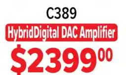 2001 Audio Video C389 HybridDigital DAC Amplifier offer