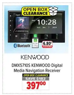 2001 Audio Video DMX5710S KENWOOD Digital Media Navigation Receiver offer