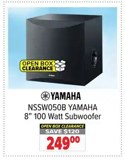 2001 Audio Video YAMAHA 8 100 Watt Subwoofer offer