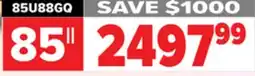 2001 Audio Video Hisense 85 U88QG Mini-LED Pro offer