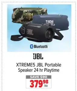 2001 Audio Video XTREME5 JBL Portable Speaker 24 hr Playtime offer