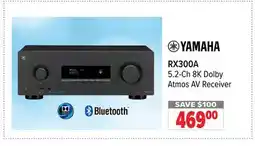 2001 Audio Video RX300A 5.2-Ch 8K Dolby Atmos AV Receiver offer