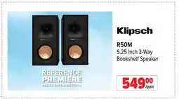 2001 Audio Video R50M Klipsch 5.25 Inch 2-Way Bookshelf Speaker offer