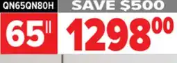 2001 Audio Video QN65QN80H SAMSUNG 65 Neo QLED 4K TV offer