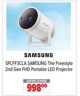 2001 Audio Video SPLFF3CLA SAMSUNG The Freestyle 2nd Gen FHD Portable LED Projector offer
