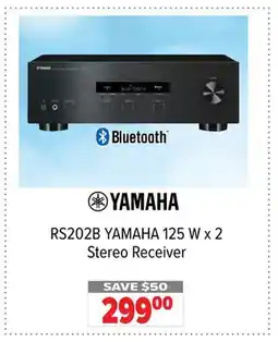 2001 Audio Video RS202B YAMAHA 125 W x 2 Stereo Receiver offer