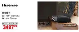 2001 Audio Video 80-150 Trichroma 4K Laser Cinema offer