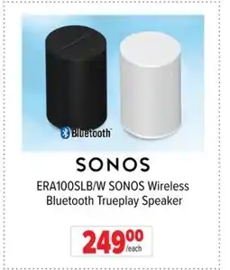 2001 Audio Video ERA100SLB/W SONOS Wireless Bluetooth Trueplay Speaker offer