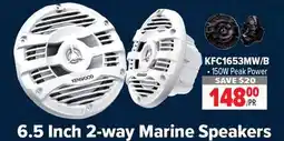 2001 Audio Video 6.5 Inch 2-way Marine Speakers offer