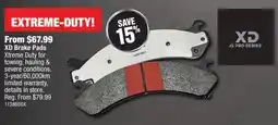 PartSource Pro-Series XD Brake Pads offer