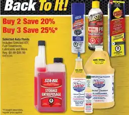 PartSource Selected Auto Fluids offer
