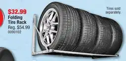 PartSource Folding Tire Rack offer
