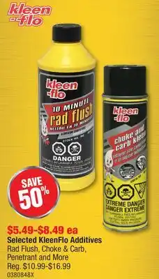 PartSource Selected KleenFlo Additives offer
