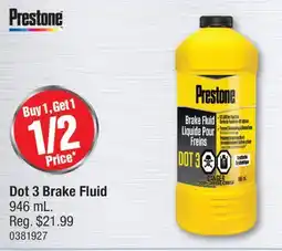 PartSource Prestone Dot 3 Brake Fluid offer