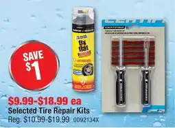 PartSource Selected Tire Repair Kits offer
