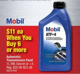 PartSource Mobil Automatic Transmission Fluid offer